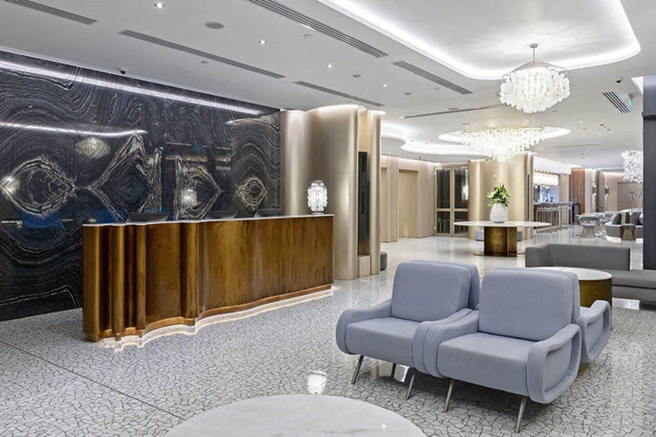 Premier Hotel Odessa Exteriör bild Lobby